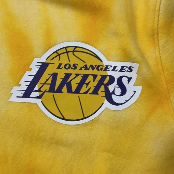 NWT Hollister Tie-Dye Los Angeles Lakers Hoodie - Picture 2 of 5